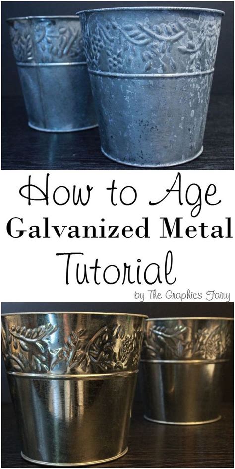 how to age galvanized sheet metal|antiquing paint technique on metal.